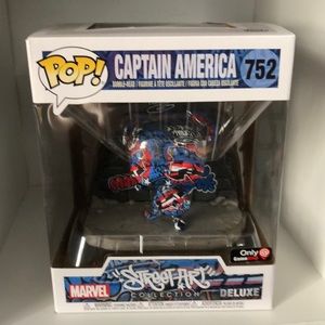 Captain America StreetArt funko pop